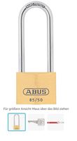 ❤️ Abus Vorhängeschloss aus Messing 85750 HB 80 NEU ❤️ Brandenburg - Nuthe-Urstromtal Vorschau