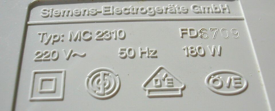 Elektrische Kaffeemühle von Siemens MC 2310 180 Watt in Steinheim an der Murr