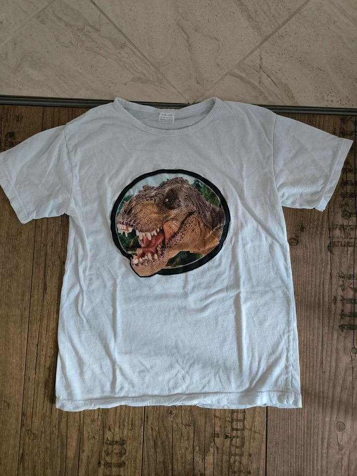 T-Shirt Dino blinkend Größe 140 in Nordhausen