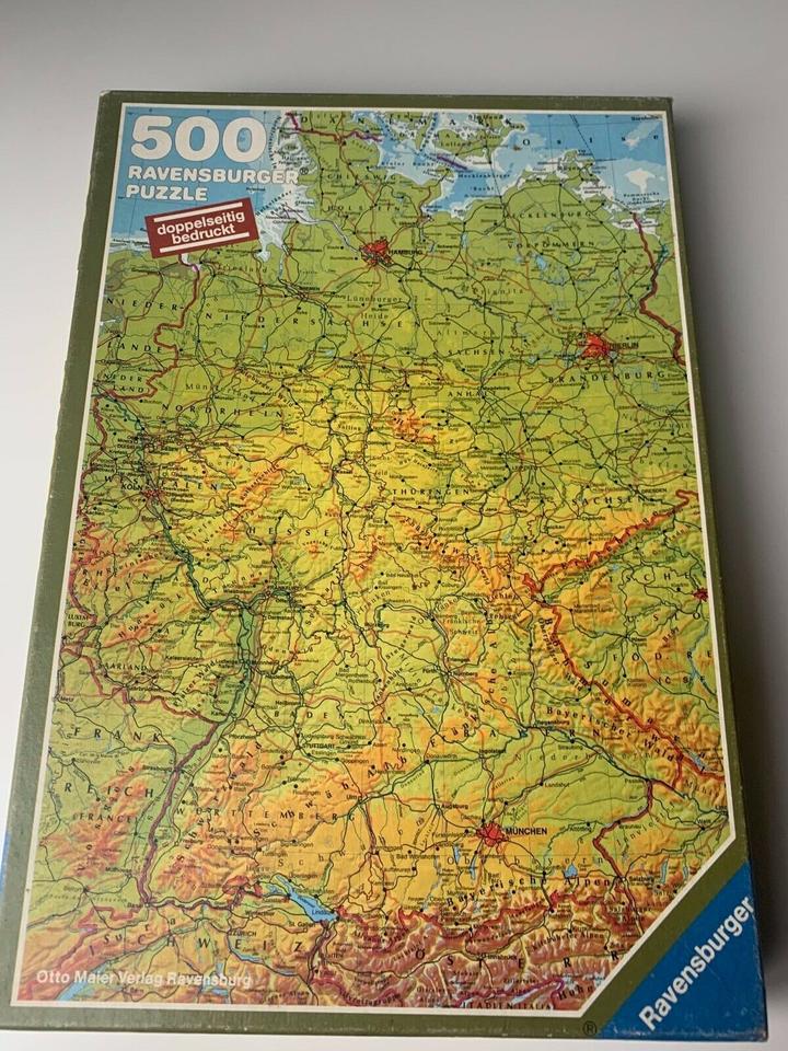 Ravensburger Puzzle doppelseitig bedruckt, 2x 500 Teile/ Antik in Hamburg