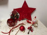 8tlg. Deko Set Weihnachtsdeko in rot: Filzstern, Teelichthalter… Sachsen - Tharandt Vorschau