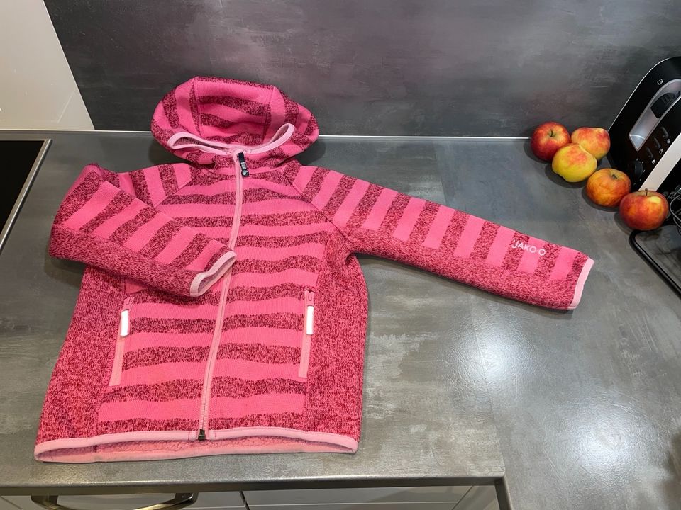 Jako o Strick Kuscheljacke Gr 116/122 pink in Moormerland