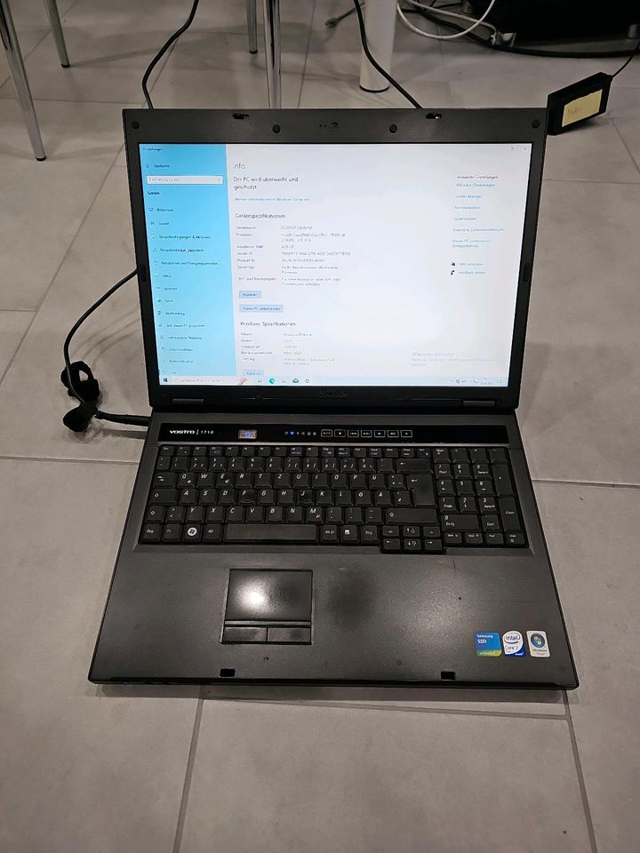 Laptop Dell Fostro 1710 in Haan