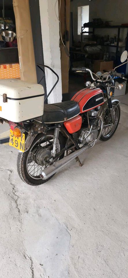 Honda CB 200 Teileträger Oldtimer 1974 21000 Meilen in Maroldsweisach