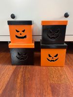 4 x Box Halloween schwarz orange neu Geschenkbox Niedersachsen - Drochtersen Vorschau