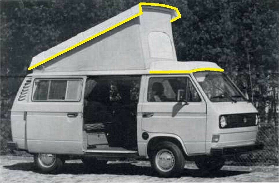 VW Bus T3 WESTFALIA Dichtung f. Aufstelldach - VERSANDFREI in Bärenstein