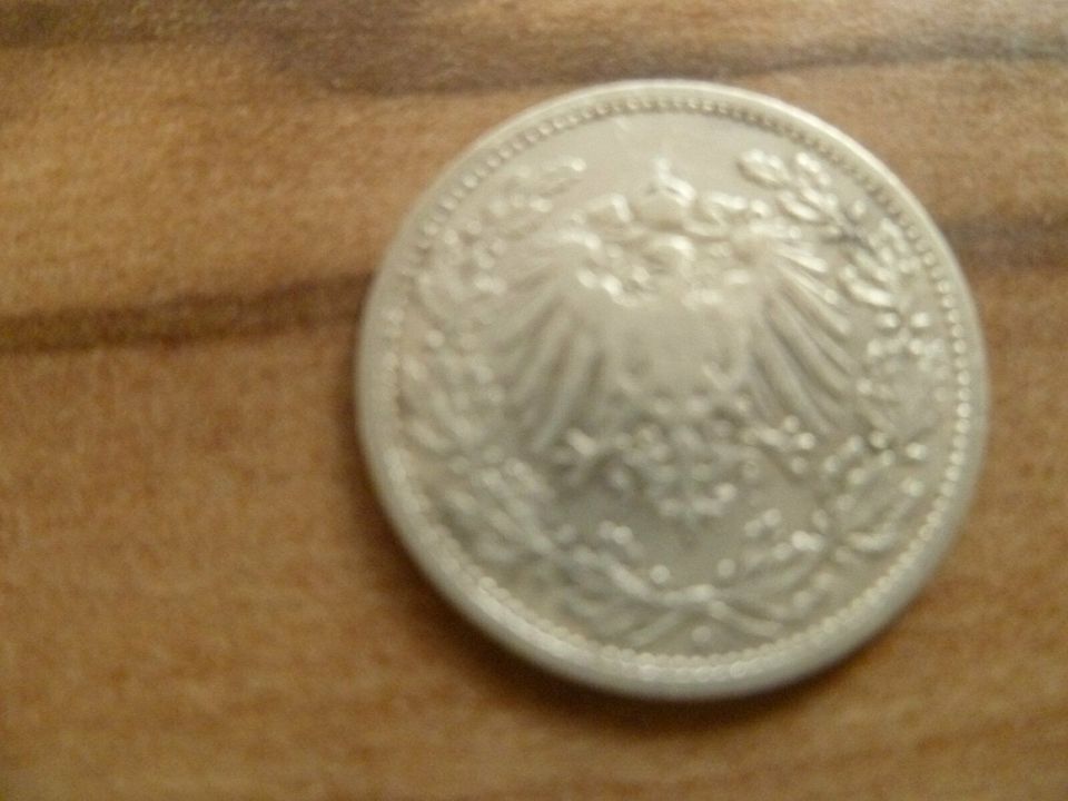1/2 Mark Deutsches Reich 1905 in Senzig