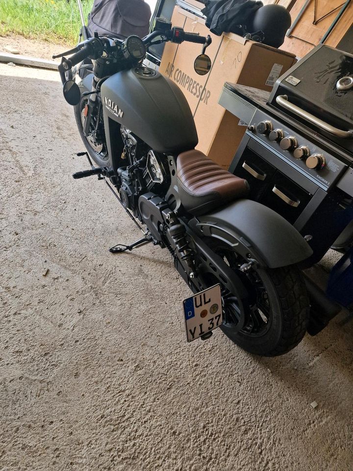 Indian Scout Bobber in Obermarchtal