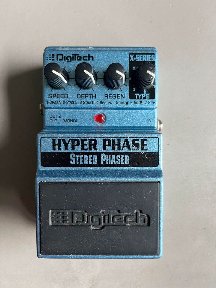 Digitech Hyper Phase Stereo Phaser Effektpedal in Hannover