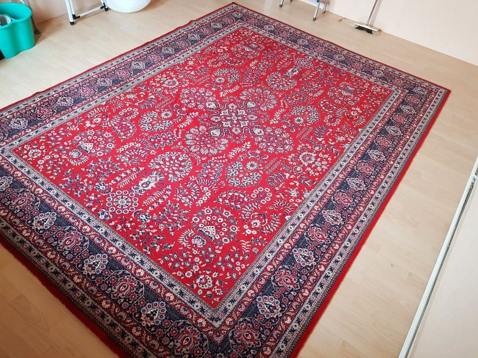 Orientteppich, Kaschmir-Teppich, Schurwolle, rot, 350x250 cm in  Niedersachsen - Goslar | eBay Kleinanzeigen ist jetzt Kleinanzeigen