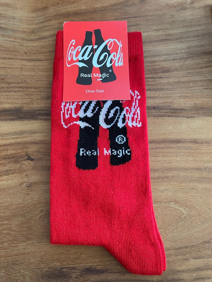 McDonalds Coca-Cola Socken in Voerde (Niederrhein)