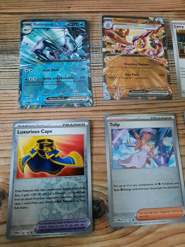 Pokemon sammelkarten PAR ParadoxRift EN EX Reverse Holo in Tangermünde