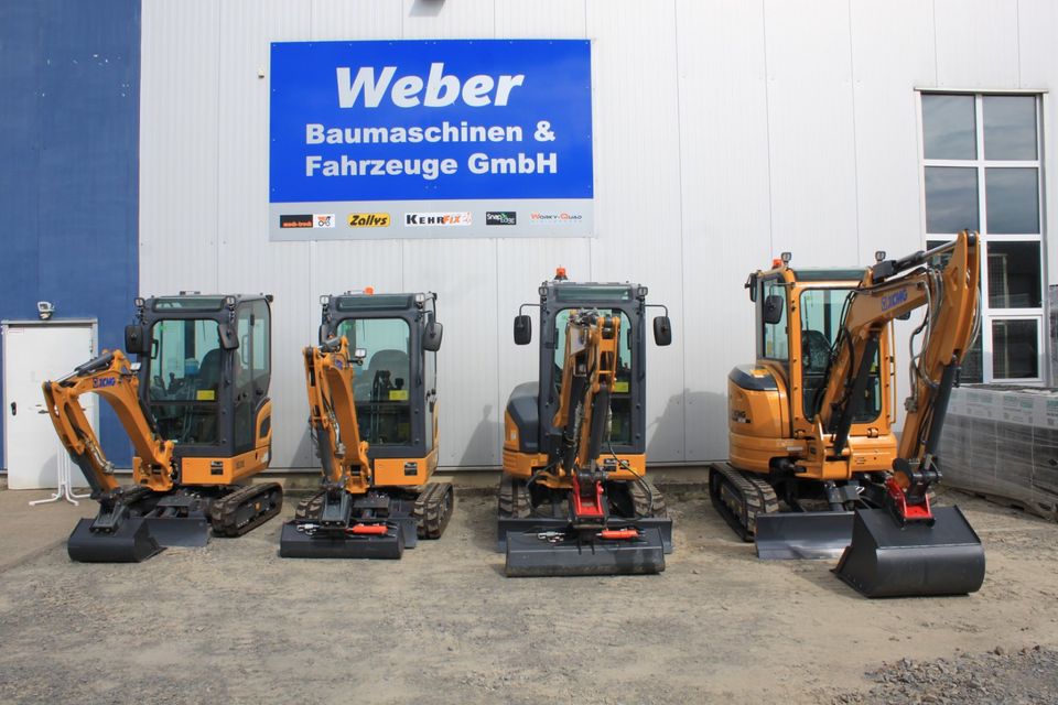 Minibagger Neu XCMG XE20E, bis 5 Jahre Garantie, sofort lieferbar in Erndtebrück