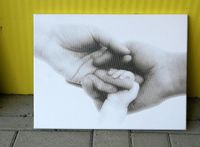 Leinwand Druck Bild Hände Eltern Baby Kind Vater Mutter Dortmund - Innenstadt-Ost Vorschau
