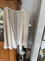 Beige Strickjacke von Pull&Bear Gr.M Nordrhein-Westfalen - Straelen Vorschau