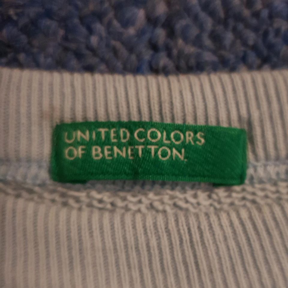 Pullover Sweater Herz Engel Glitzer United Colors of Benetton in Bremen