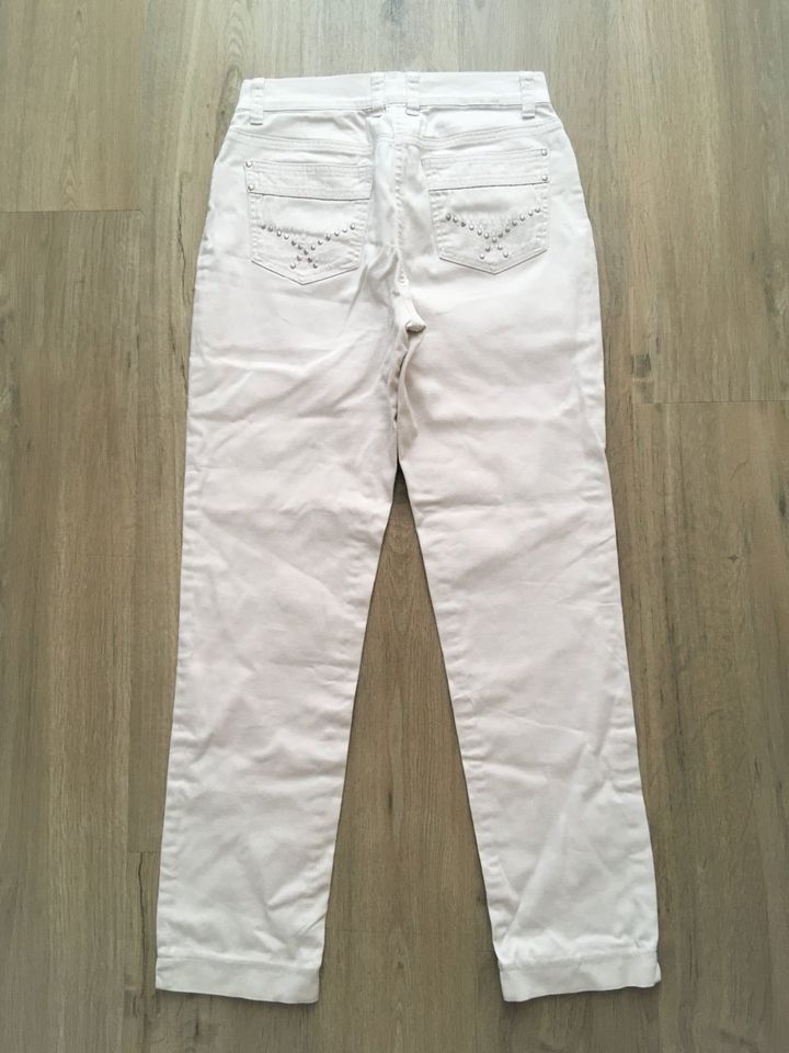 Heine 7/8-Twillhose in Beige, Gr. 36 in Witten