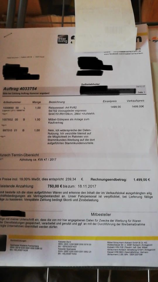 Hochwertiger Relaxsessel (Neupreis 1499€) in Lahntal