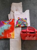 ❤️ REDUZIERT  MAC Hose beige 46 Shirt orange/bunt, Shirt beige 44 Niedersachsen - Hemmingen Vorschau
