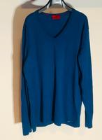Pullover HUGO Baumwoll-Seide-Kaschmir-Mix Gr. XL königsblau Bayern - Landshut Vorschau
