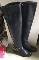 Stiefel Boots Overknees Leder Reißverschluss Berlin - Lichtenberg Vorschau