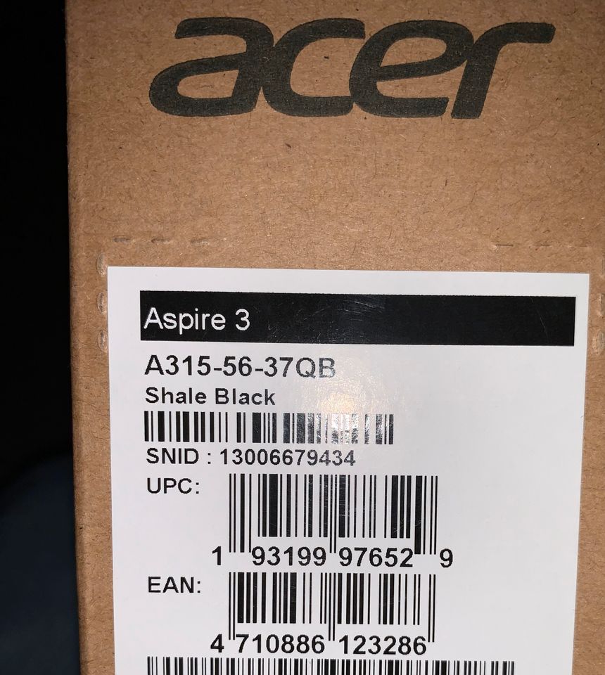 Laptop Acer Aspire 3 A315-56-37QB in Schöningen