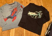 2 Shirts Gr.98 Spiderman Batman Baden-Württemberg - Müllheim Vorschau