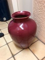 Rote große Vase ca. 60 cm hoch Rheinland-Pfalz - Jockgrim Vorschau