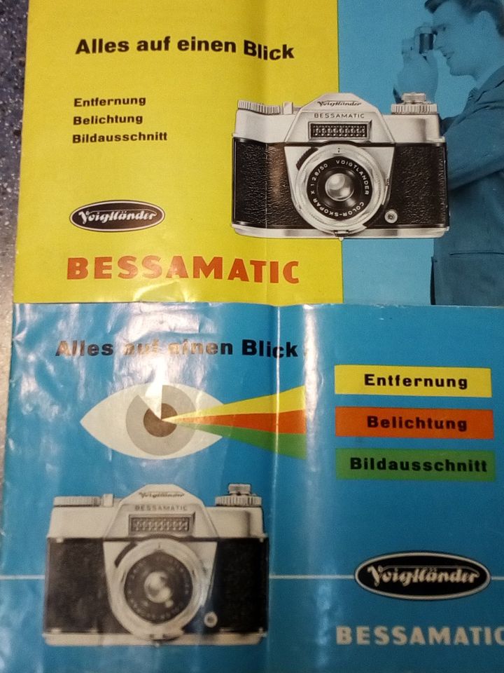 Fotoaperarat Voigtländer Bessamatic Color-Skopar mit Zubehör in Remscheid