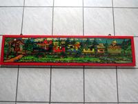 DDR Sandmann Eisenbahnzug Malerei auf Holz Unikat.Maler unbekannt Sachsen - Arnsdorf Vorschau