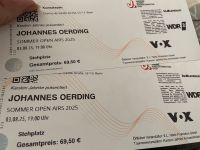 2 Konzertkarten Johannes Oerding 03,08.25 Bonn Nordrhein-Westfalen - Mönchengladbach Vorschau