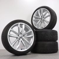 Winterräder 19 Zoll Audi A5 S5 F5 8W Original Felgen 8W0601025DG Winterreifen 255/35R19 96V Continental ContiWinterContact TS 830 P "5 Doppelspeichen Cavo Design" Silber 8,5x19ET32 5x112 Alufelgen Thüringen - Gefell Vorschau