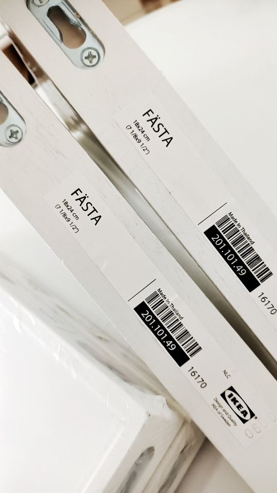IKEA Sechs Wandkonsolen Serie Fästa ORIGINAL verpackt - Shabby in Essen