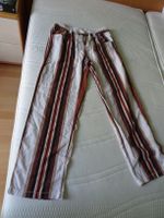 Hose Damen Vintage Gr. XS streifen-beige-rost Nordrhein-Westfalen - Erftstadt Vorschau