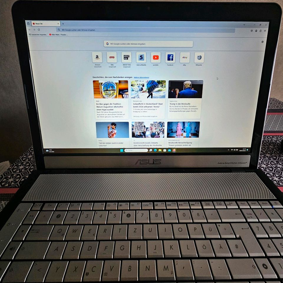 Laptop Asus N75SF mit Blu Ray Laufwerk Windows 11 Home in Dinslaken