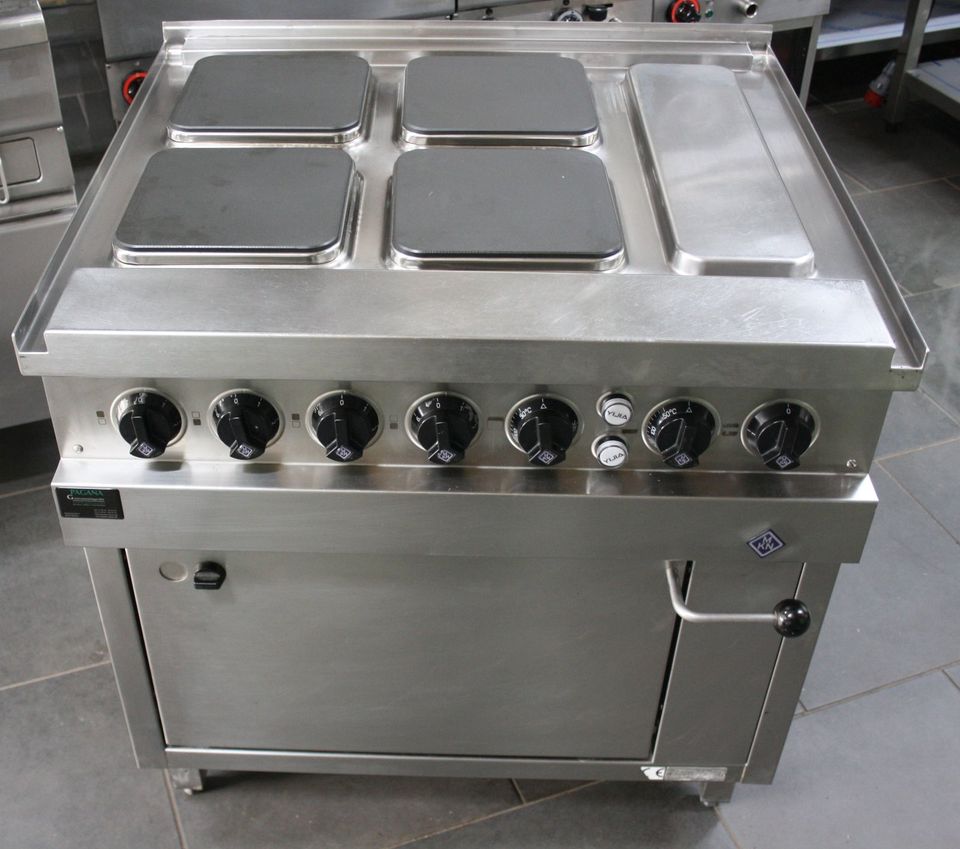 MKN Optima 700 Elektroherd 4 NEUE Platten E-Backofen inkl. MwSt. in Borken