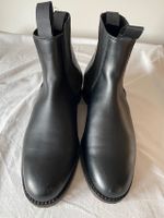 Jodhpur Stiefelette, Chelsea Boots, schwarz, Leder, Gr. 40 Hessen - Hohenstein Vorschau