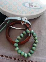 NEU! Fossil, Damen, Armband 3er Set, Stahl, Holz, Perlen, Armreif Nordrhein-Westfalen - Schwelm Vorschau