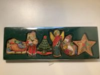 6 nostalgische Weihnachtsanhänger Stoff bunt Vintage original Baden-Württemberg - Leonberg Vorschau