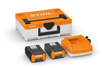 Stihl Power-Box 2 Akku Box S mit 2x AP 300S und AL 500 Baden-Württemberg - Möglingen  Vorschau