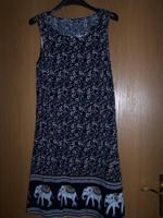 Sommerkleid Gr 38 überwiegend in dunkelblau gehalten Bayern - Kühbach Vorschau