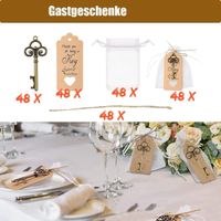 48x Hochzeit Geschenke Gastgeschenke Schlüssel Flaschenöffner A33 Hamburg-Mitte - Hamburg Billstedt   Vorschau