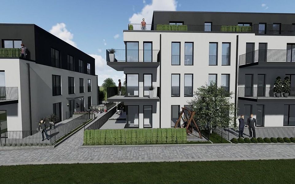 Modernes Wohnen im Energiesparhaus in Trier-Kürenz mit großzügigen Terrassen in Trier