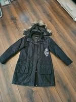Schwarzer Wintermantel von bonprix Gr.44 Niedersachsen - Esens Vorschau