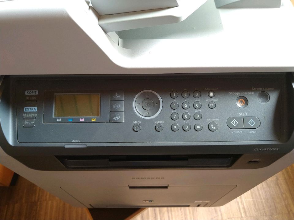 Samsung CLX-6220FX Scanner, FAX, Laserdrucker DEFEKT in Herne