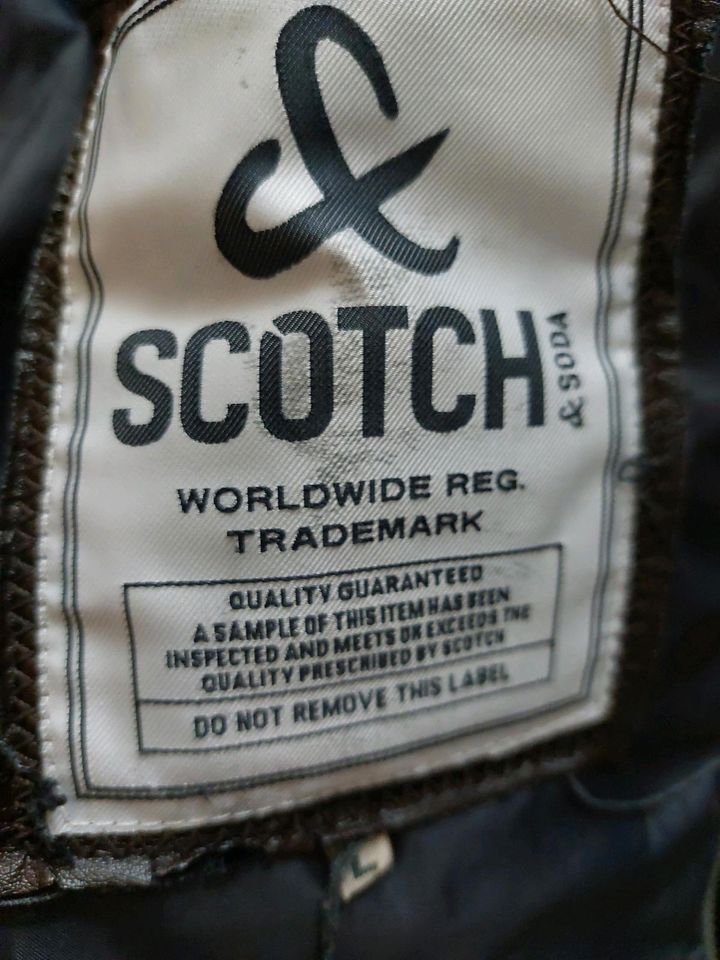 Scotch & Soda Weste Gr. L m. Strickbündchen schwarz unisex in Villingen-Schwenningen