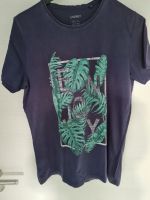 schönes blaues Shirt mit Print in Größe L wie neu Nordrhein-Westfalen - Hamm Vorschau