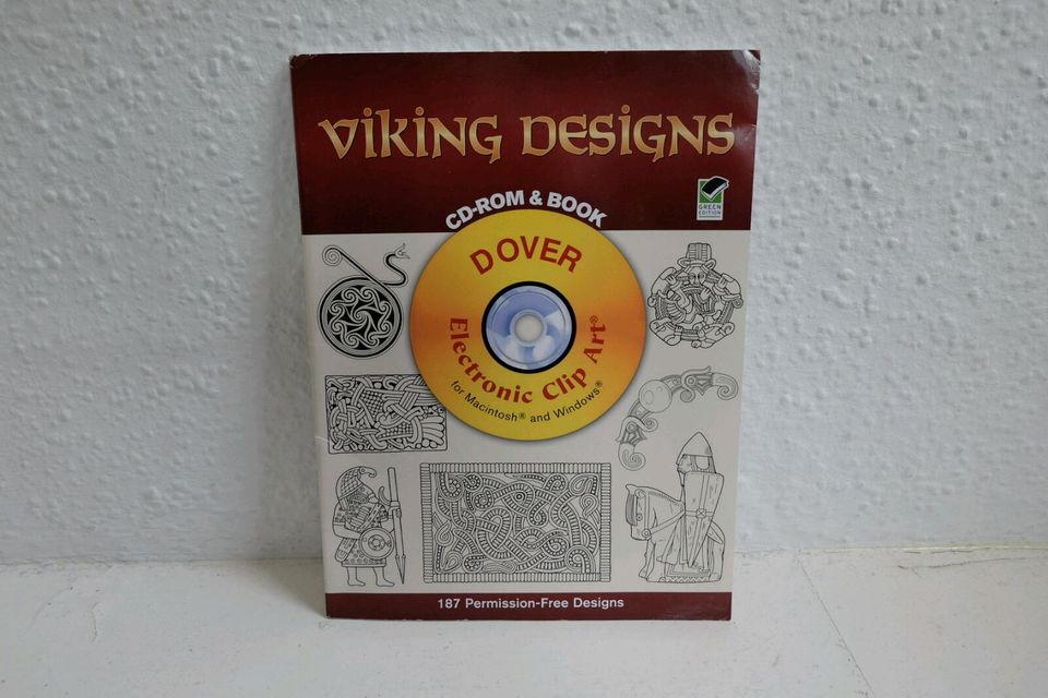 Viking Designs Buch Dover Clip Art Kunsthandwerk Wikinger Kunst in Osnabrück