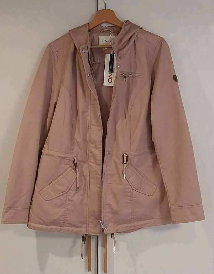 ONLY ONLLORCA JACKE PARKA ROSA Damen L 40 NEU in Hof (Saale)