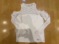 Schönes schulterfreies Langarmshirt mit Spitze von Superdry Nordrhein-Westfalen - Gummersbach Vorschau